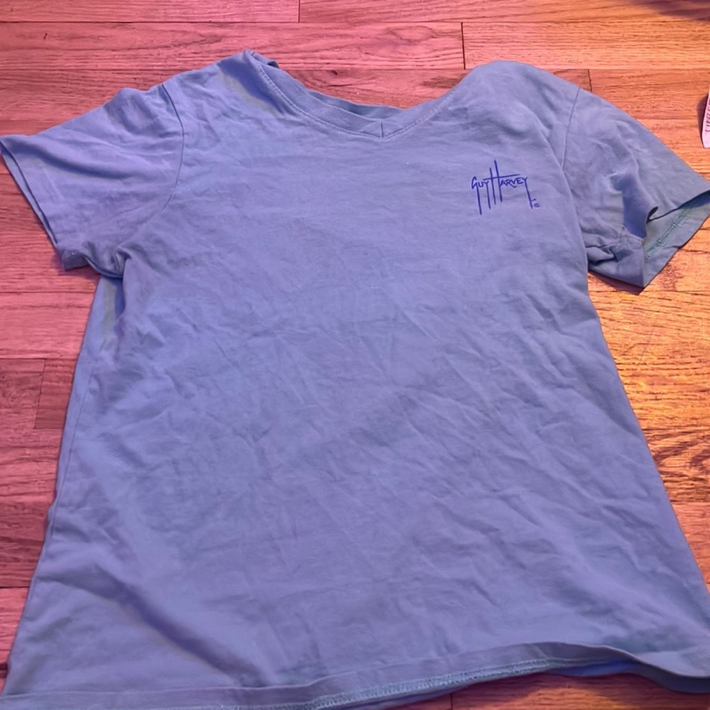 Guy Harvey teal shirt women’s size small TAKING OFFERS